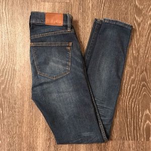 Madewell 9” High-Rise Skinny Jeans Polly Wash